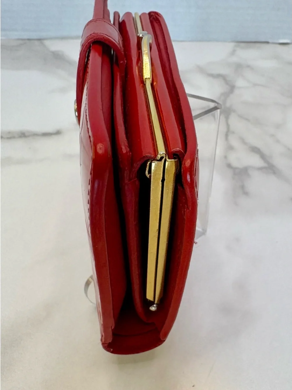 Louis Vuitton Monogram Vernis French Purse Wallet - Picture 9 of 13